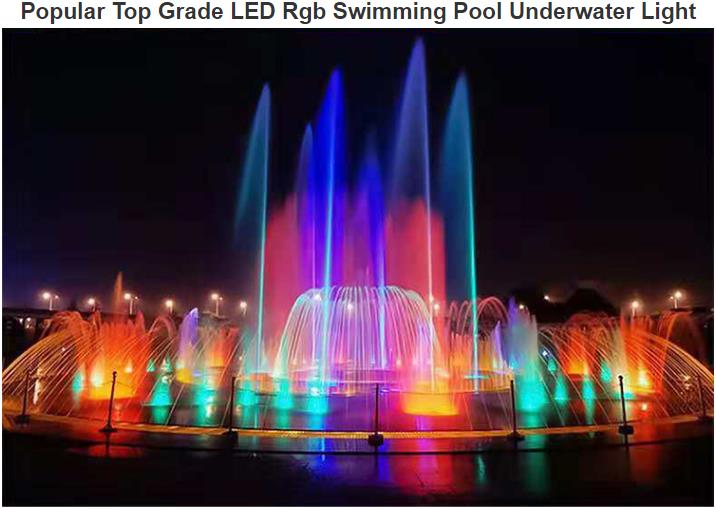 LED tal-ogħla grad popolari Rgb Swimming Pool Underwater Light